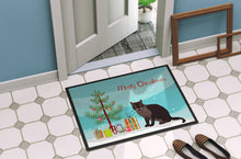 Load image into Gallery viewer, European Burmese Cat Merry Christmas Doormat - 24x36 Decorative Floor Mat – Indoor/Outdoor Rug with Artistic Flair CK4767JMAT