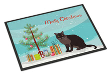 Load image into Gallery viewer, European Burmese Cat Merry Christmas Doormat - 18x27 Decorative Floor Mat – Indoor/Outdoor Rug with Artistic Flair CK4767MAT