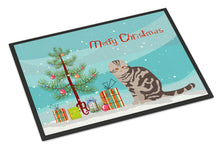 Load image into Gallery viewer, Foldex Exotic Fold Cat Merry Christmas Doormat - 18x27 Decorative Floor Mat – Indoor/Outdoor Rug with Artistic Flair CK4768MAT
