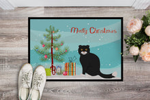 Load image into Gallery viewer, Foldex Exotic Fold #2 Cat Merry Christmas Doormat - 18x27 Decorative Floor Mat – Indoor/Outdoor Rug with Artistic Flair CK4769MAT