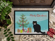 Load image into Gallery viewer, Foldex Exotic Fold #2 Cat Merry Christmas Doormat - 18x27 Decorative Floor Mat – Indoor/Outdoor Rug with Artistic Flair CK4769MAT