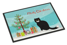 Load image into Gallery viewer, Foldex Exotic Fold #2 Cat Merry Christmas Doormat - 18x27 Decorative Floor Mat – Indoor/Outdoor Rug with Artistic Flair CK4769MAT