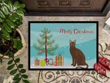 Load image into Gallery viewer, Havana Brown Cat Merry Christmas Doormat - 24x36 Decorative Floor Mat – Indoor/Outdoor Rug with Artistic Flair CK4770JMAT