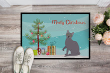 Load image into Gallery viewer, Korat Cat Merry Christmas Doormat - 18x27 Decorative Floor Mat – Indoor/Outdoor Rug with Artistic Flair CK4773MAT