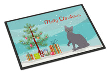 Load image into Gallery viewer, Korat Cat Merry Christmas Doormat - 18x27 Decorative Floor Mat – Indoor/Outdoor Rug with Artistic Flair CK4773MAT