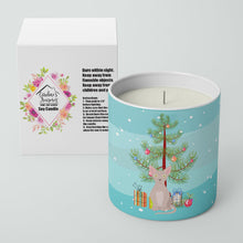 Load image into Gallery viewer, Minskin Cat Merry Christmas 10 oz Decorative Soy Candle