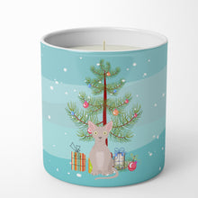 Load image into Gallery viewer, Minskin Cat Merry Christmas 10 oz Decorative Soy Candle