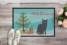 Load image into Gallery viewer, Nebelung Cat Merry Christmas Doormat - 18x27 Decorative Floor Mat – Indoor/Outdoor Rug with Artistic Flair CK4777MAT