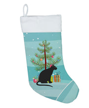 Load image into Gallery viewer, Ojos Azules Cat Merry Christmas Christmas Stocking
