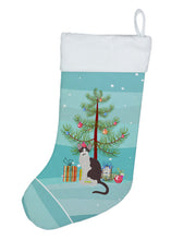 Load image into Gallery viewer, Oriental Bicolor Cat Merry Christmas Christmas Stocking