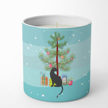 Load image into Gallery viewer, Pantherette Cat Merry Christmas 10 oz Decorative Soy Candle
