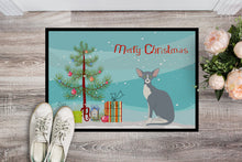 Load image into Gallery viewer, Peterbald Cat Merry Christmas Doormat - 18x27 Decorative Floor Mat – Indoor/Outdoor Rug with Artistic Flair CK4785MAT
