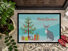 Load image into Gallery viewer, Peterbald Cat Merry Christmas Doormat - 18x27 Decorative Floor Mat – Indoor/Outdoor Rug with Artistic Flair CK4785MAT