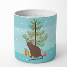 Load image into Gallery viewer, Raas Cat Merry Christmas 10 oz Decorative Soy Candle