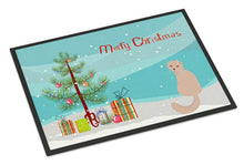 Load image into Gallery viewer, Scottish Fold Cat Merry Christmas Doormat - 18x27 Decorative Floor Mat – Indoor/Outdoor Rug with Artistic Flair CK4789MAT