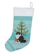 Load image into Gallery viewer, Siberian Forest Cat Merry Christmas Christmas Stocking