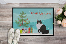 Load image into Gallery viewer, Siberian Forest Cat Merry Christmas Doormat - 24x36 Decorative Floor Mat – Indoor/Outdoor Rug with Artistic Flair CK4794JMAT