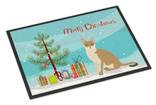 Load image into Gallery viewer, Singapura #1 Cat Merry Christmas Doormat - 18x27 Decorative Floor Mat – Indoor/Outdoor Rug with Artistic Flair CK4795MAT