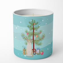 Load image into Gallery viewer, Singapura #2 Cat Merry Christmas 10 oz Decorative Soy Candle
