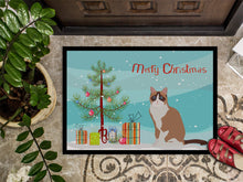 Load image into Gallery viewer, Snowshoe #2 Cat Merry Christmas Doormat - 18x27 Decorative Floor Mat – Indoor/Outdoor Rug with Artistic Flair CK4798MAT