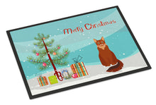 Load image into Gallery viewer, Somali Cat Merry Christmas Doormat - 18x27 Decorative Floor Mat – Indoor/Outdoor Rug with Artistic Flair CK4799MAT