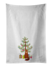 Load image into Gallery viewer, Somali Cat Merry Christmas White Kitchen Towel Set of 2