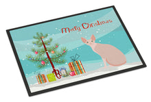 Load image into Gallery viewer, Sphynx #2 Cat Merry Christmas Doormat - 24x36 Decorative Floor Mat – Indoor/Outdoor Rug with Artistic Flair CK4801JMAT