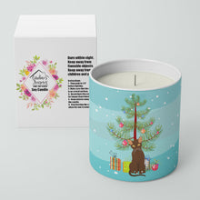 Load image into Gallery viewer, Suphalak Cat Merry Christmas 10 oz Decorative Soy Candle