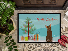 Load image into Gallery viewer, Suphalak Cat Merry Christmas Doormat - 18x27 Decorative Floor Mat – Indoor/Outdoor Rug with Artistic Flair CK4803MAT