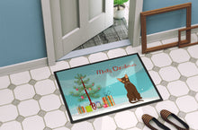 Load image into Gallery viewer, Suphalak Cat Merry Christmas Doormat - 18x27 Decorative Floor Mat – Indoor/Outdoor Rug with Artistic Flair CK4803MAT