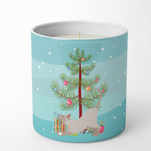 Load image into Gallery viewer, Thai Lilac Cat Merry Christmas 10 oz Decorative Soy Candle