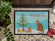 Load image into Gallery viewer, Toyger Cat Merry Christmas Doormat - 24x36 Decorative Floor Mat – Indoor/Outdoor Rug with Artistic Flair CK4806JMAT