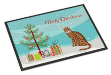 Load image into Gallery viewer, Toyger Cat Merry Christmas Doormat - 24x36 Decorative Floor Mat – Indoor/Outdoor Rug with Artistic Flair CK4806JMAT