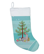 Load image into Gallery viewer, Ukrainian Levkoy Cat Merry Christmas Christmas Stocking
