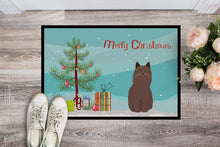 Load image into Gallery viewer, York Chocolate Cat Merry Christmas Doormat - 24x36 Decorative Floor Mat – Indoor/Outdoor Rug with Artistic Flair CK4810JMAT