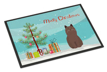 Load image into Gallery viewer, York Chocolate Cat Merry Christmas Doormat - 24x36 Decorative Floor Mat – Indoor/Outdoor Rug with Artistic Flair CK4810JMAT