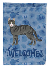 Load image into Gallery viewer, Tricolour Aegean Cat Welcome Garden Flag - Outdoor Decorative Yard Flag CK4814GF