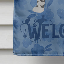 Load image into Gallery viewer, American Bobtail #1 Cat Welcome Flag Canvas House Size CK4816CHF