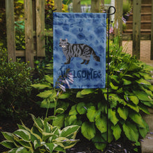 Load image into Gallery viewer, American Curl #1 Cat Welcome Garden Flag - Outdoor Decorative Yard Flag CK4818GF