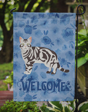 Load image into Gallery viewer, American Shorthair #1 Cat Welcome Garden Flag - Outdoor Decorative Yard Flag CK4820GF