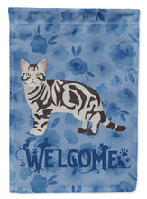Load image into Gallery viewer, American Shorthair #1 Cat Welcome Garden Flag - Outdoor Decorative Yard Flag CK4820GF