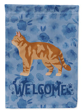 Load image into Gallery viewer, American Wirehair #2 Cat Welcome Flag Canvas House Size CK4823CHF
