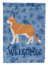Load image into Gallery viewer, Aphrodite Giant #2 Cat Welcome Flag Canvas House Size CK4825CHF