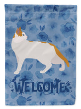 Load image into Gallery viewer, Arabian Mau Cat Welcome Flag Canvas House Size CK4826CHF