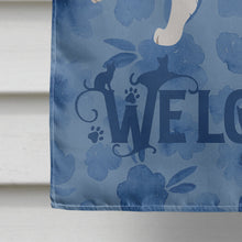 Load image into Gallery viewer, Asian Semi Longhaired Cat Welcome Flag Canvas House Size CK4827CHF