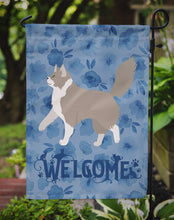 Load image into Gallery viewer, Asian Semi Longhaired Cat Welcome Garden Flag - Outdoor Decorative Yard Flag CK4827GF