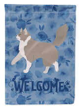 Load image into Gallery viewer, Asian Semi Longhaired Cat Welcome Garden Flag - Outdoor Decorative Yard Flag CK4827GF
