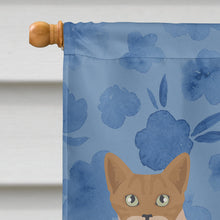 Load image into Gallery viewer, Australian Mist #1 Cat Welcome Flag Canvas House Size CK4828CHF