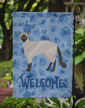 Load image into Gallery viewer, Balinese #1 Cat Welcome Garden Flag - Outdoor Decorative Yard Flag CK4830GF