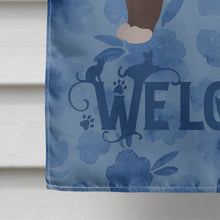 Load image into Gallery viewer, Birman Cat Welcome Flag Canvas House Size CK4836CHF
